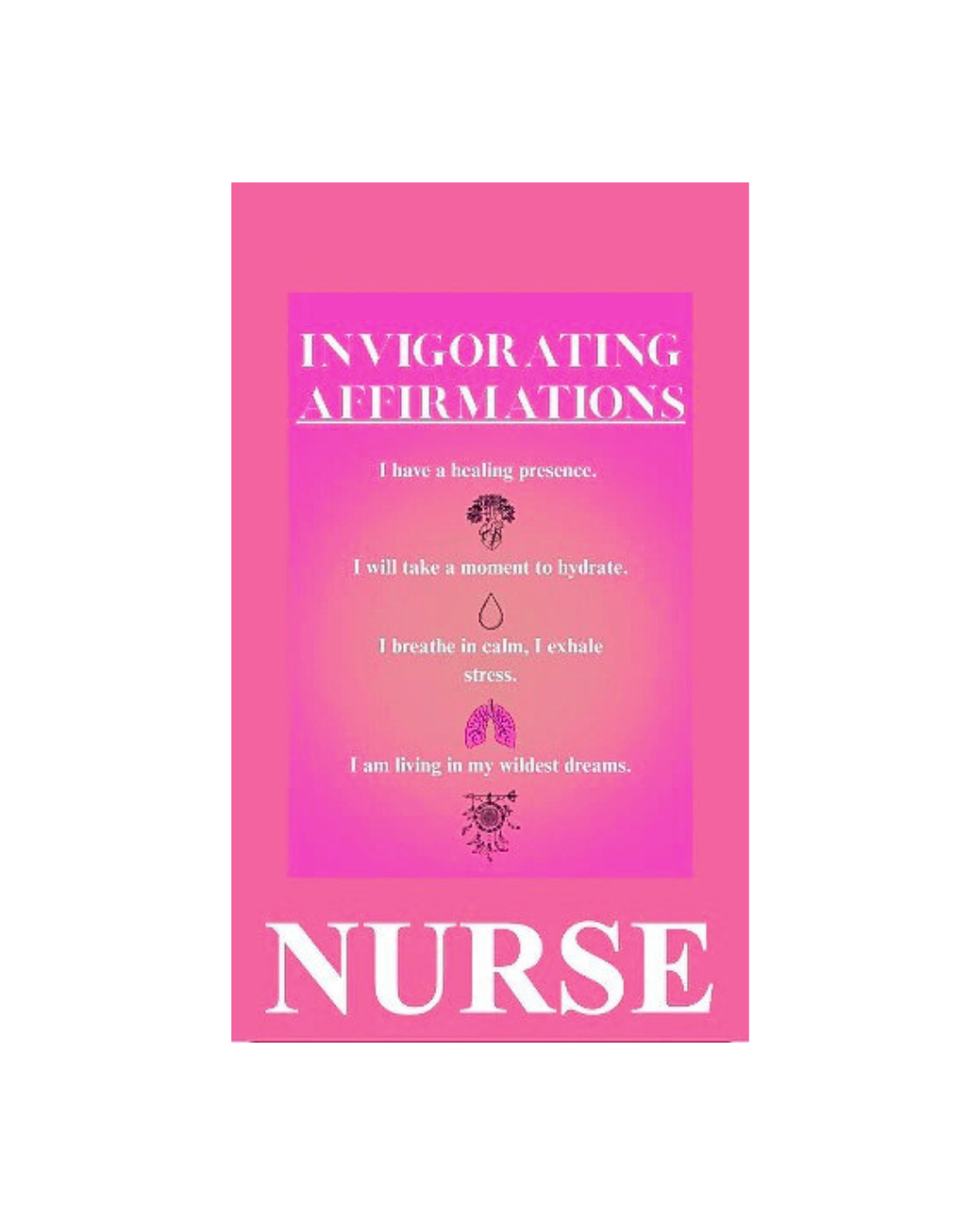 Invigorating Affirmation Badge (PINK)