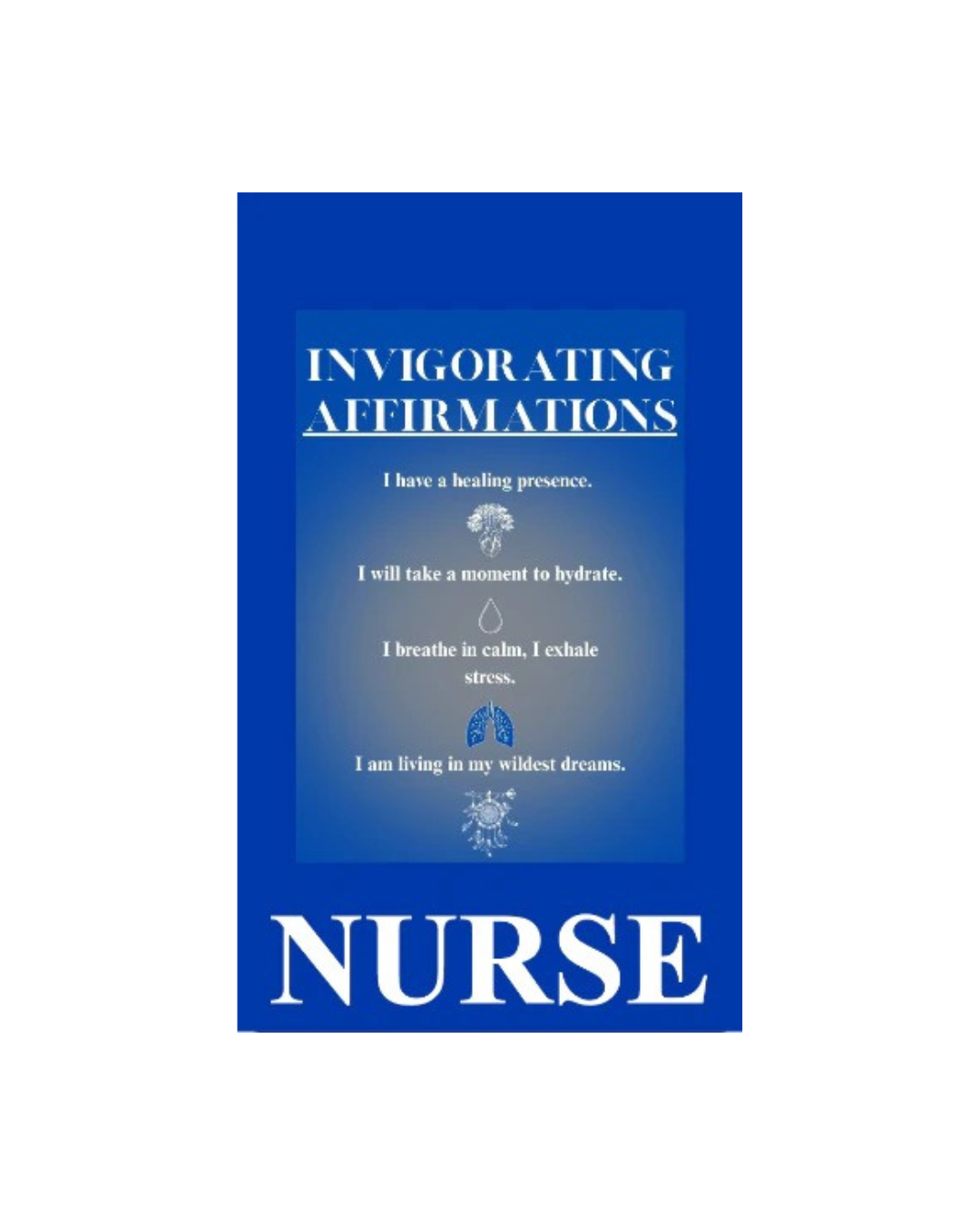 Invigorating Affirmation Badge (BLUE)